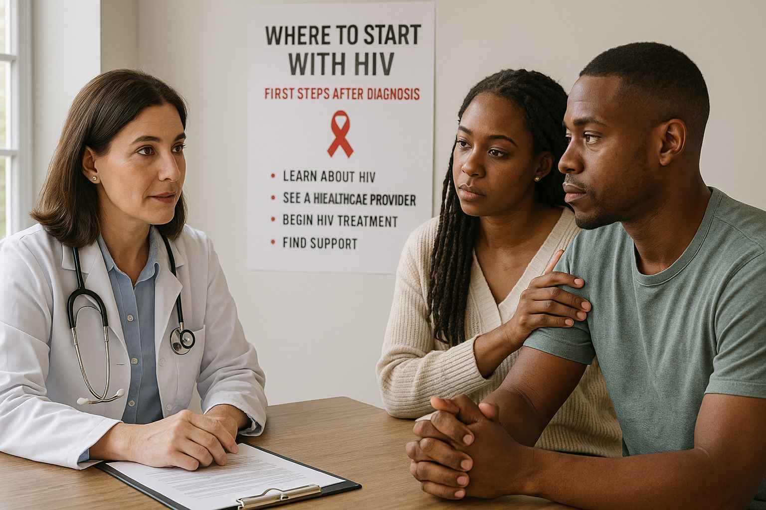 Where to Start with HIV: First Steps After Diagnosis