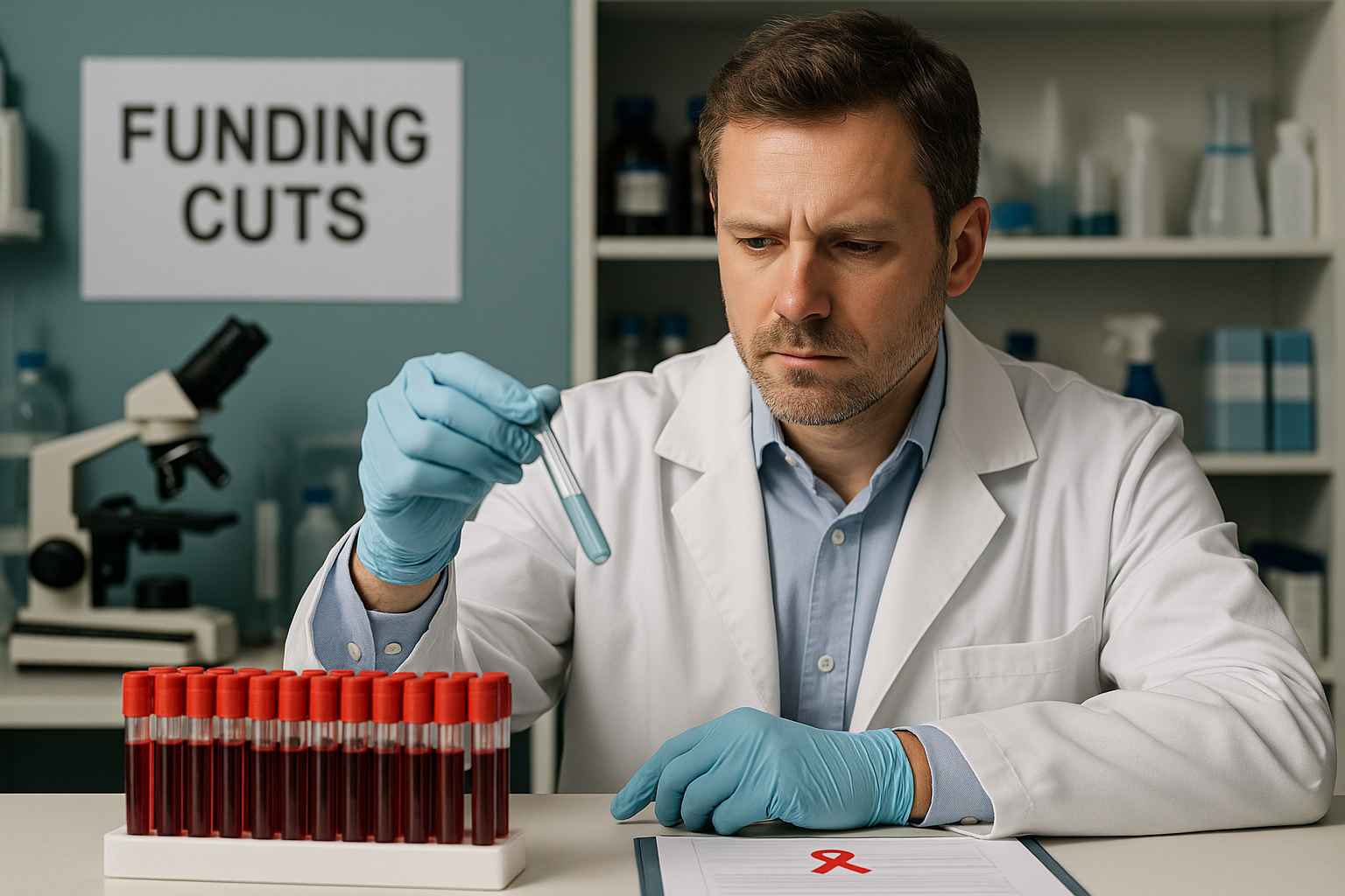 U.S. Funding Cuts and the Impact on HIV Research and Testing