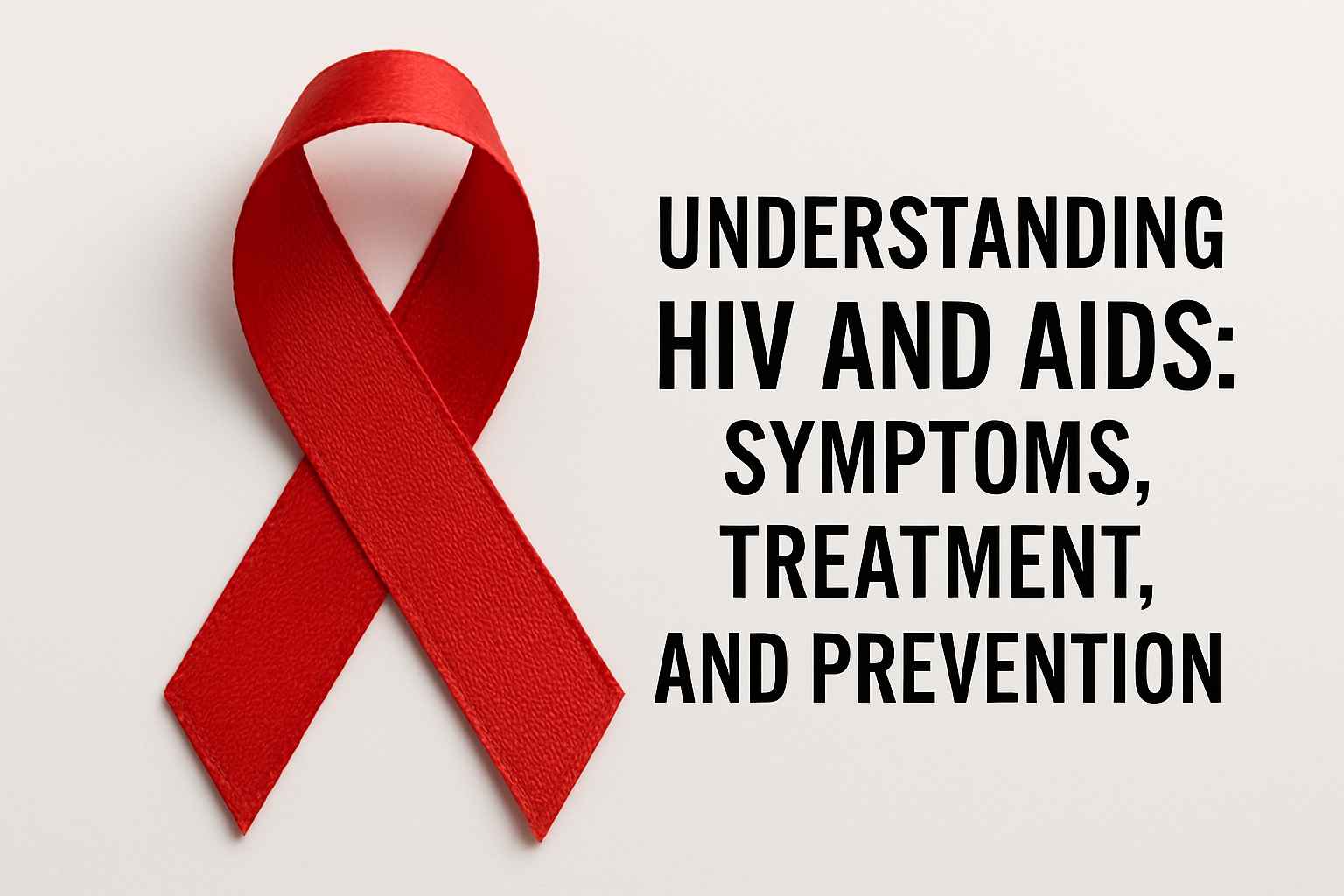 Understanding HIV and AIDS: Symptoms, Treatment, and Prevention